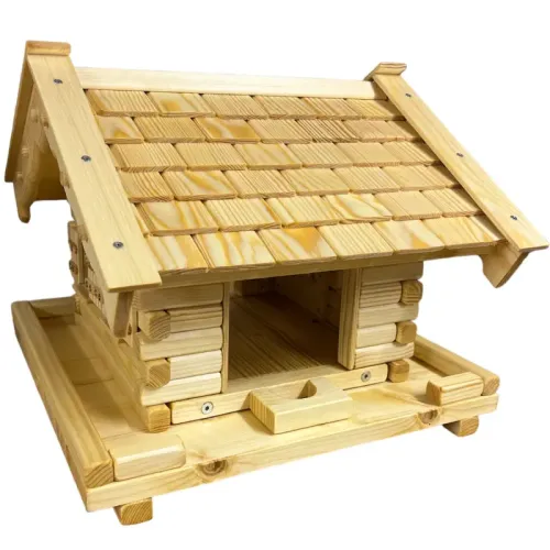 vogelhaus-heidi-mit-kleinen -holzschindeln-fensterlaeden-und -ausziehboden vogelhaus-heidi-mit-kleinen -holzschindeln-fensterlaeden-und -ausziehboden